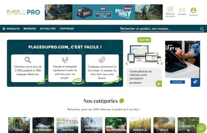 Article Techtime sur La Place du Pro