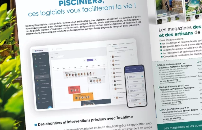 Magazine Paysalia présente Techtime