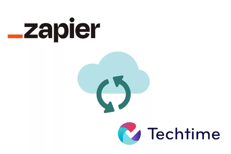 Synchronisation Techtime avec Zapier