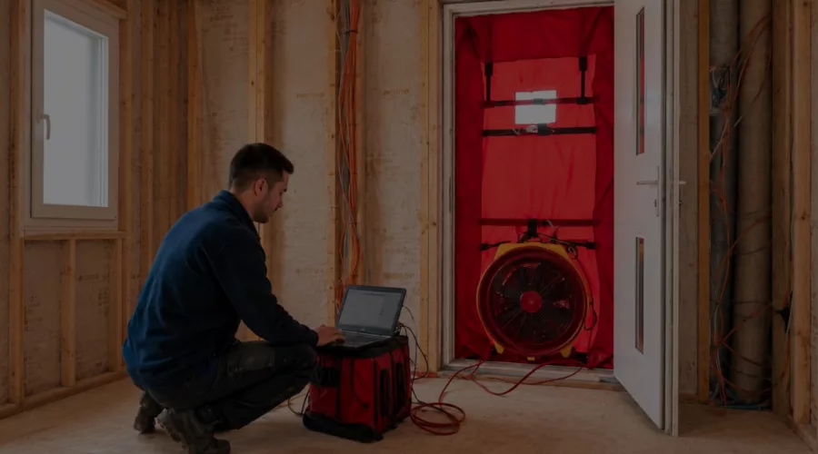 Test d’infiltrométrie RE2020 : seuils et conseils chantier